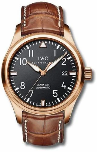 IWC Pilot's Watch Mark XVI Rose Gold / Black / Mercer IW3255-15 (IW325515)